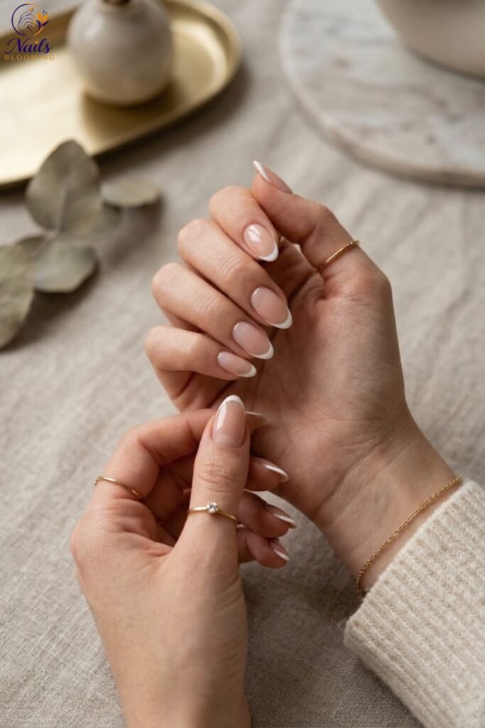 Micro French Tip Nails