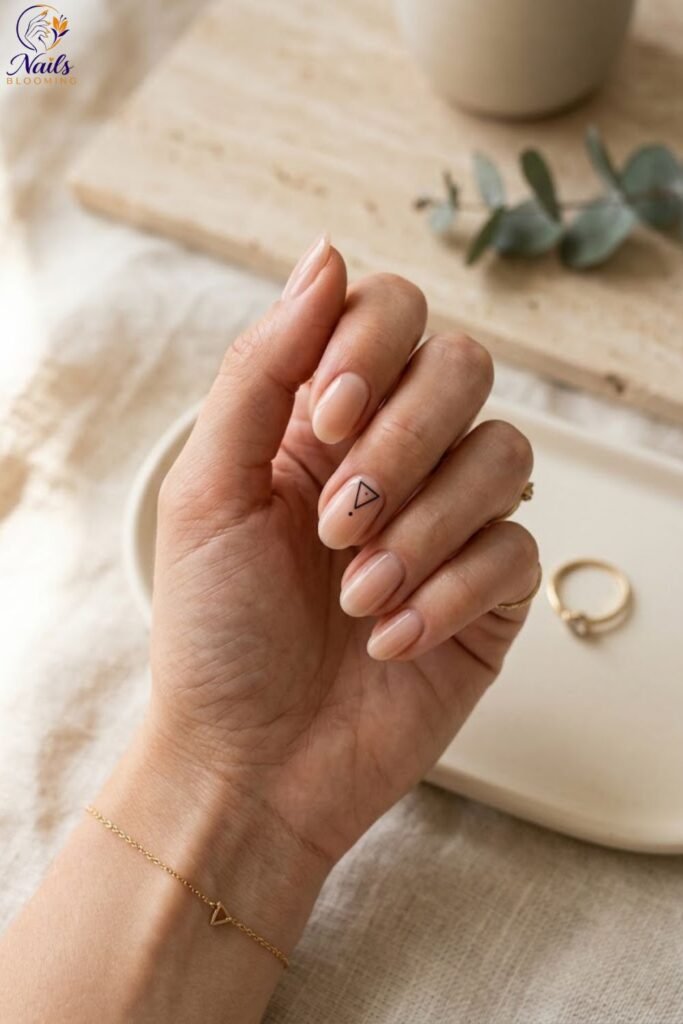 Single Geometric Shape Accent
