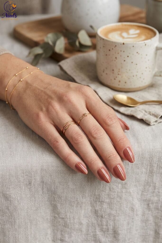 Simple Nail Designs with a Single Fine Line