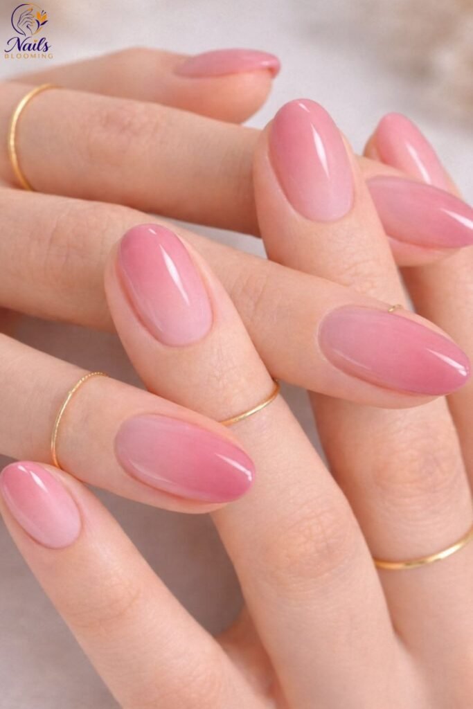 Soft Ombre Acrylics