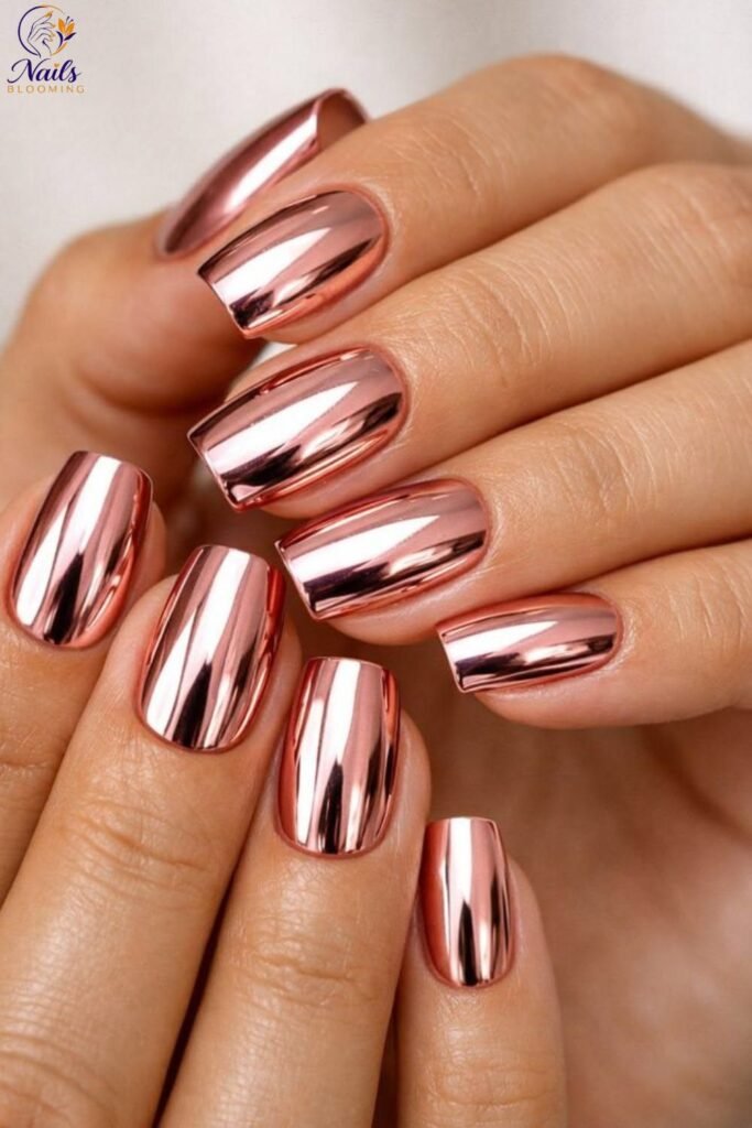 Glazed Chrome Finish on Acrylics