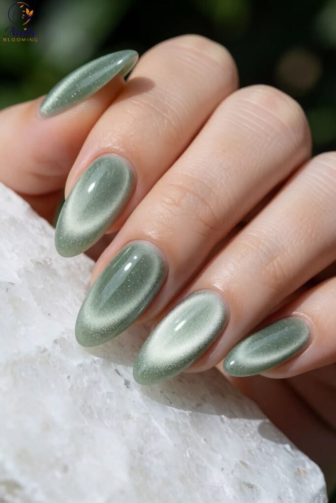 Chrome Cat Eye Almond