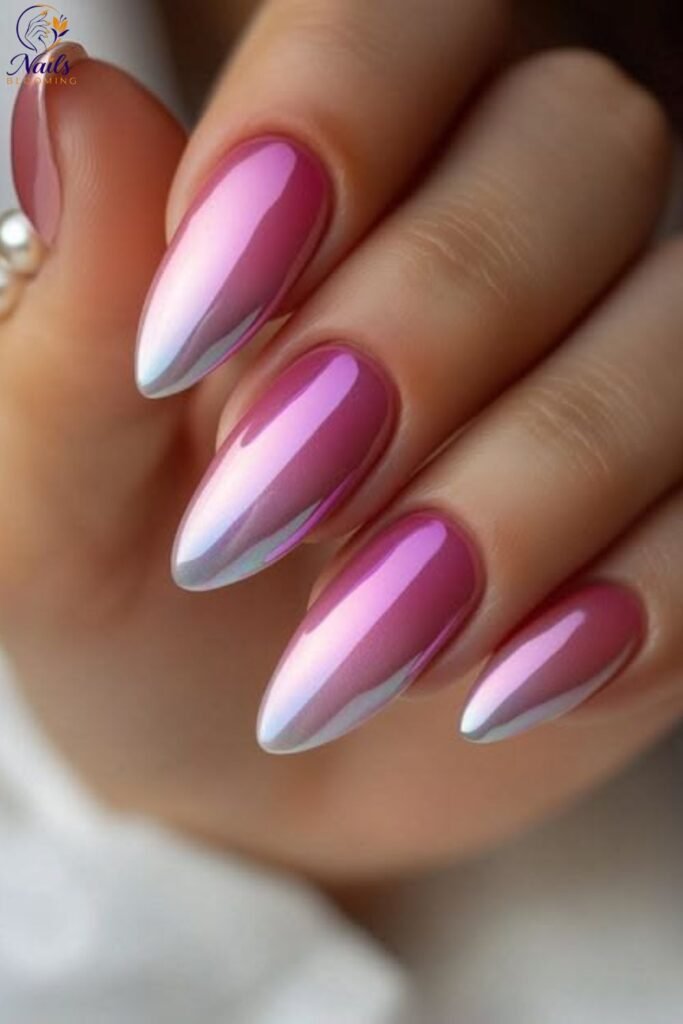 Pink and Silver Chrome Mix