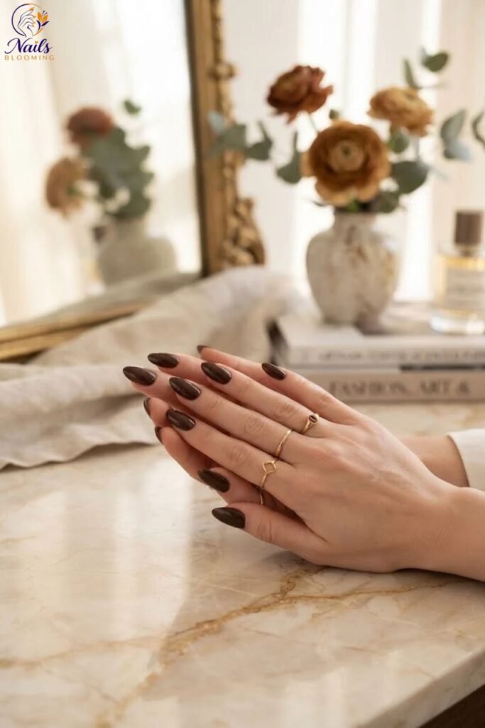 Glossy Chocolate Brown
