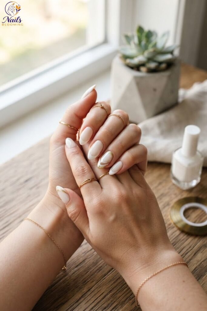 French Tip with Nail Guides