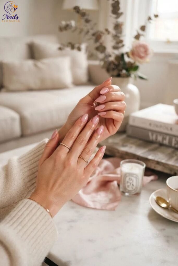 Soft Rose Pink Almond