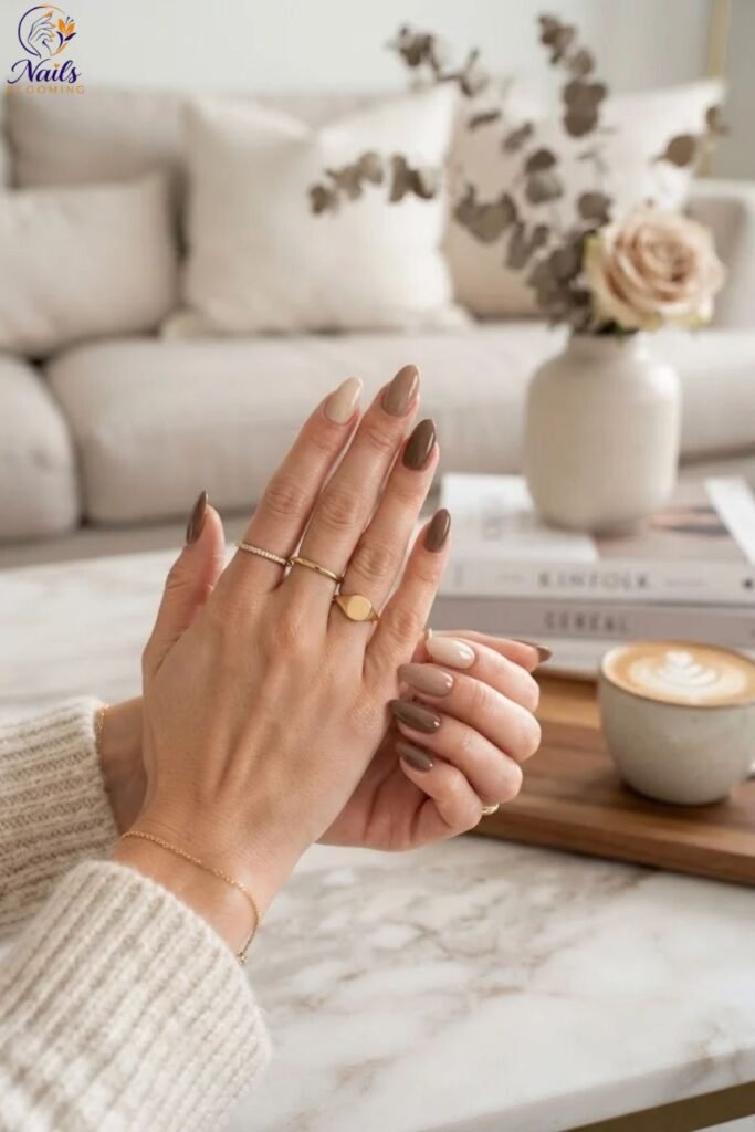 Mocha and Latte Neutral Almond